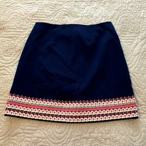 Vineyard Vines Navy/Pink Skirt